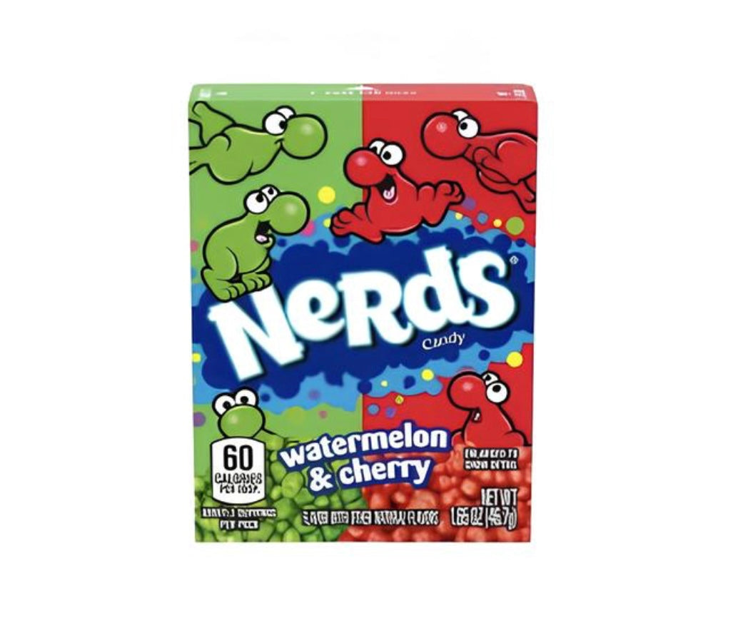 Wonka Nerds Watermelon Cherry / Pastèque Cerise