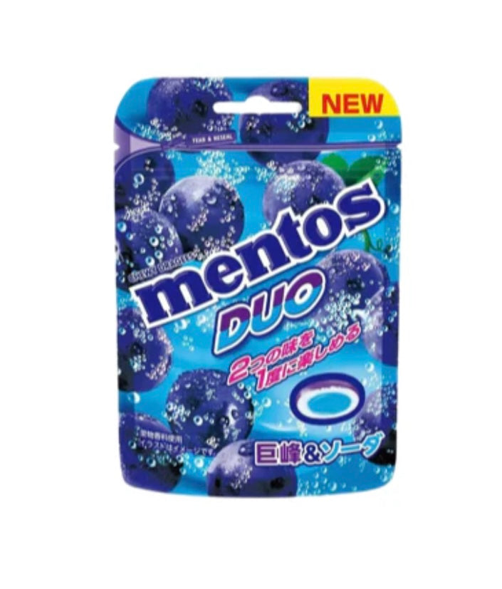 Mentos Grape Japan 2in1 / Raisin Du Japon