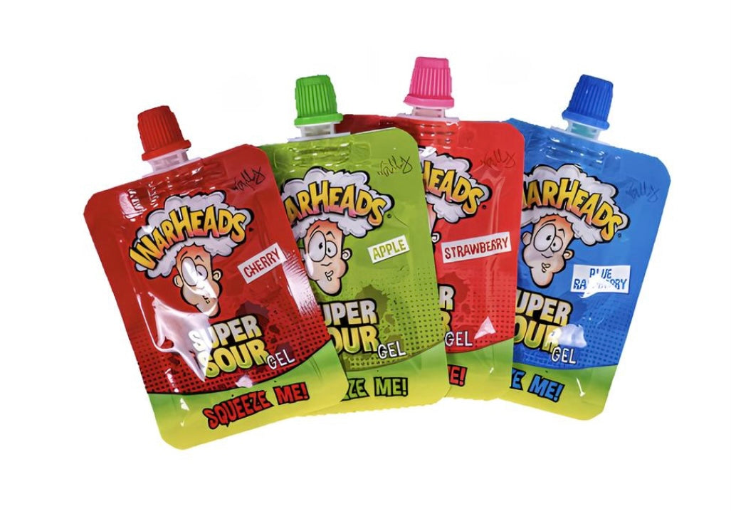 Warheads Super Sour Gel / Saveurs Acidulées