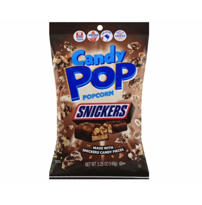 Candy Pop Popcorn Snickers