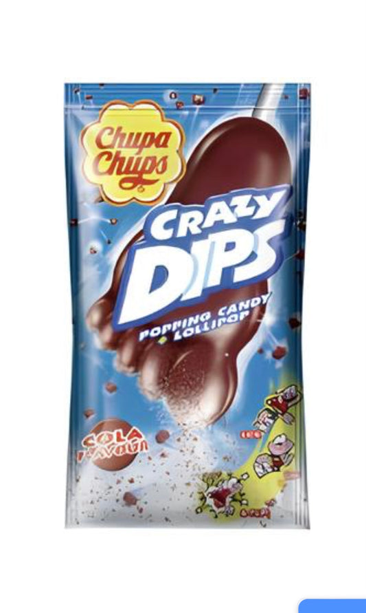 Chupa Chups Popping Candy &
Lollipop Cola / Chupa Chups Bonbons Éclatants Et
Sucette À La Cola
