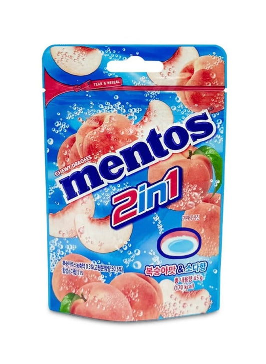 Mentos Duo Pêche/Soda