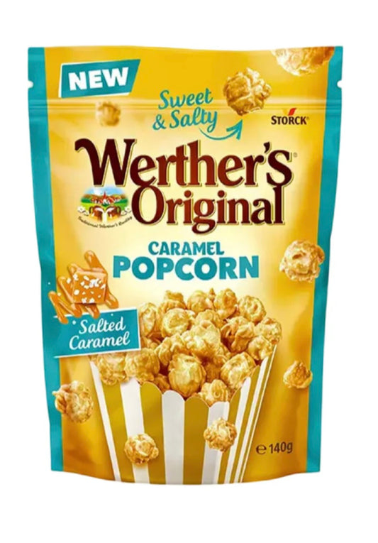 Werther’s Original Popcorn Caramel Sweet & Salty / Caramel Beurre Salé￼